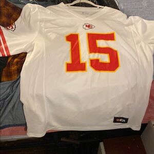 Team Apparel White and Red Men's Jersey